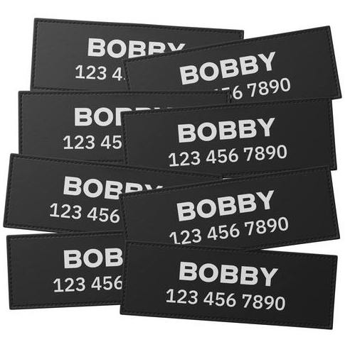 3 Sets Nametag